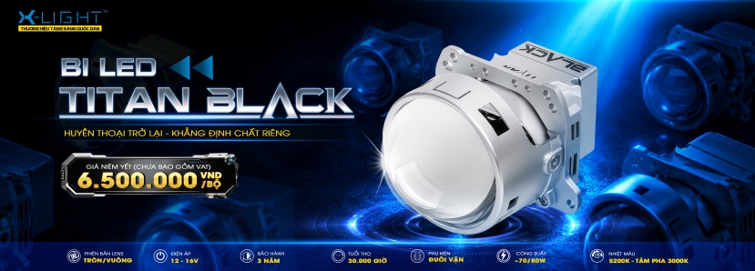 Bi LED Titan Black 2026