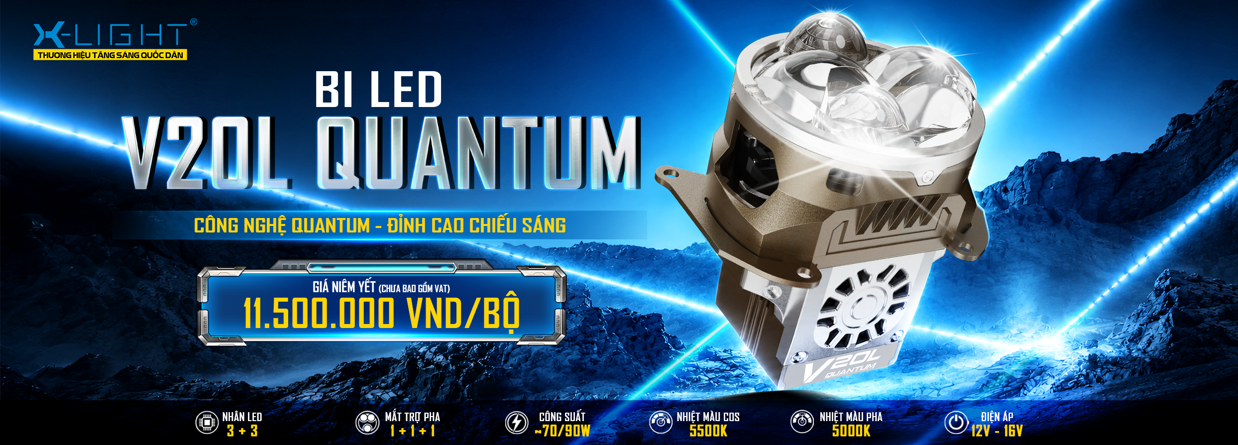 Bi LED X-Light V20L Quantum