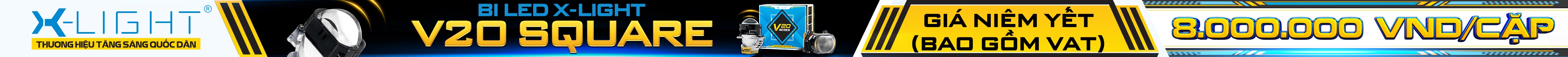 BI LED X-LIGHT V20 SQUARE BI LED X-LIGHT V20 SQUARE