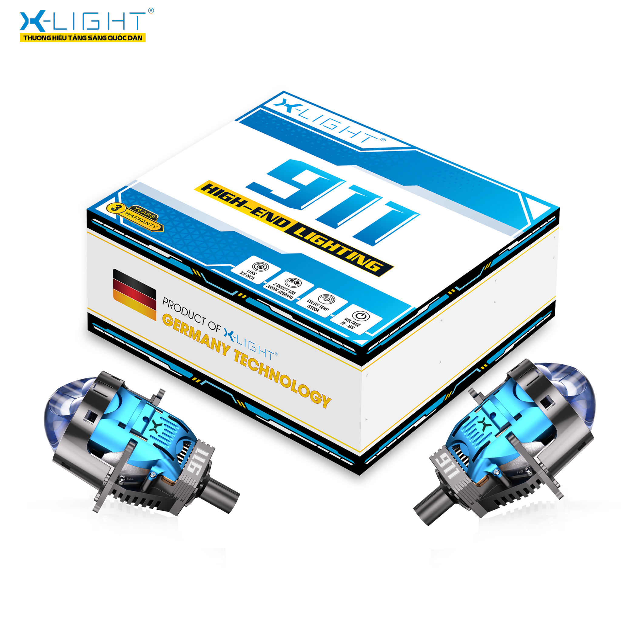 BI LED X-LIGHT 911