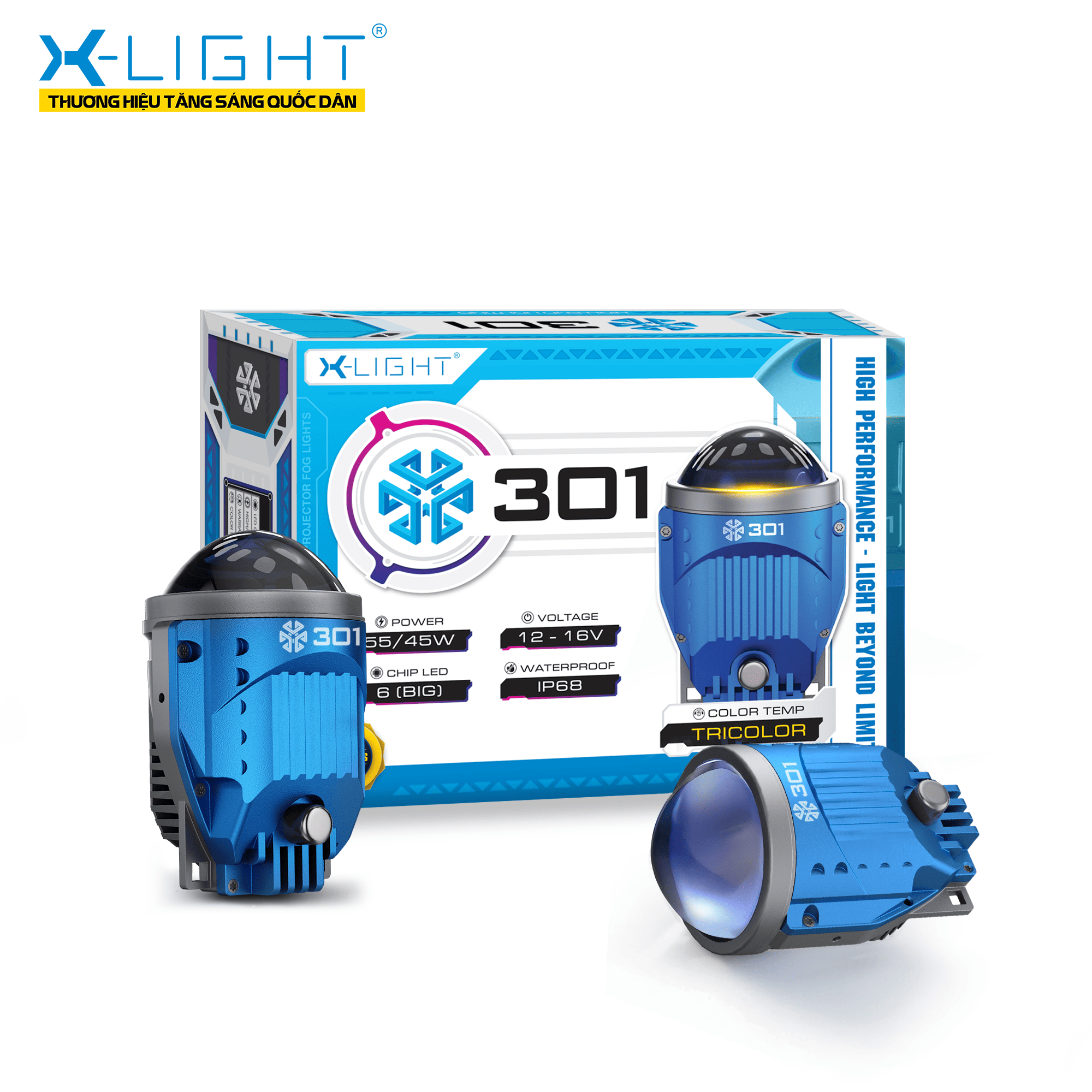 ĐÈN BI GẦM X-LIGHT 301 V2