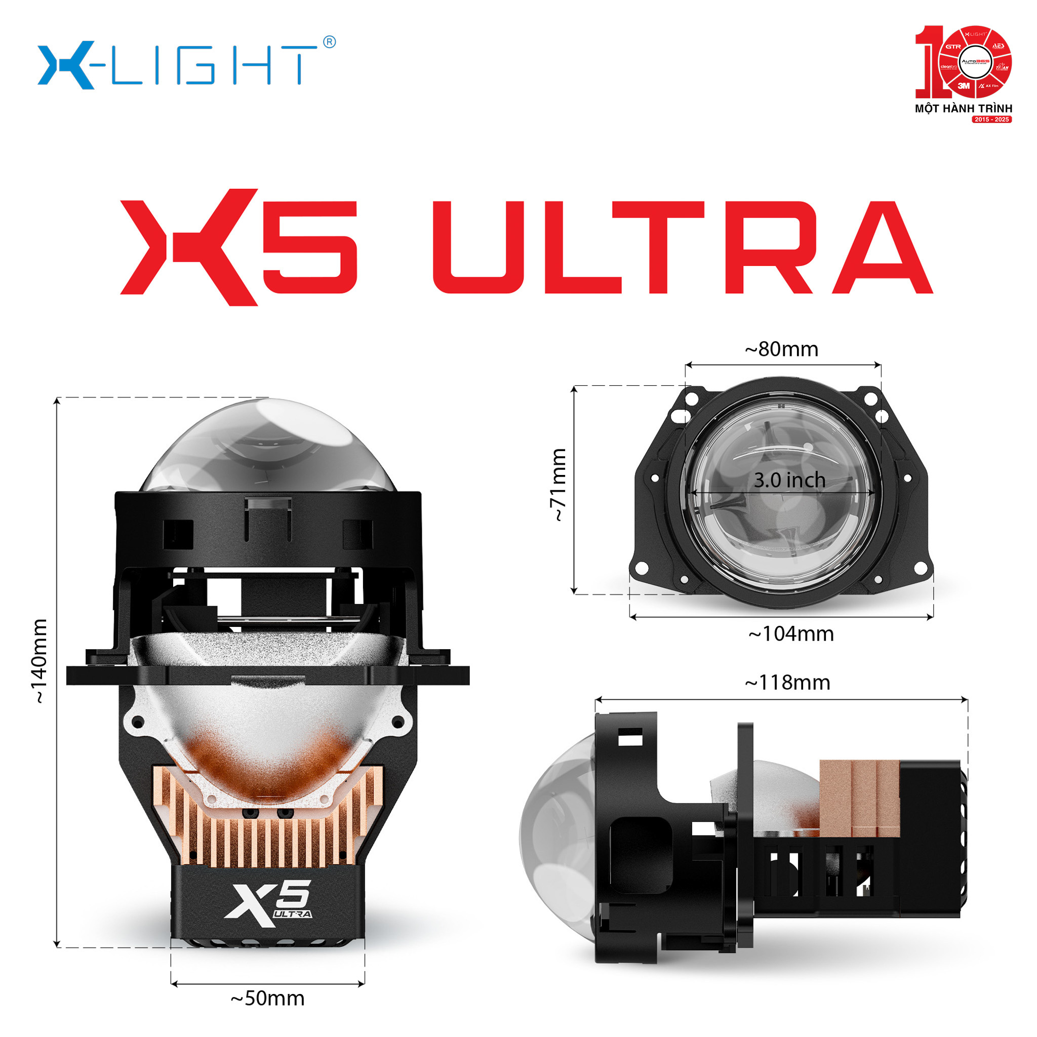 BI LED X-LIGHT X5 ULTRA