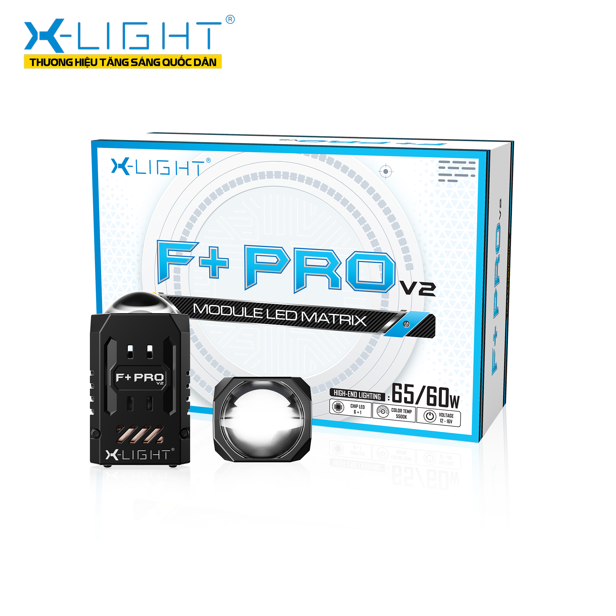 ĐÈN BI LED X-LIGHT F+ PRO - THẾ HỆ THỨ 2
