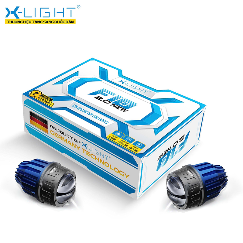 BI GẦM X-LIGHT F10 2.0 NEW