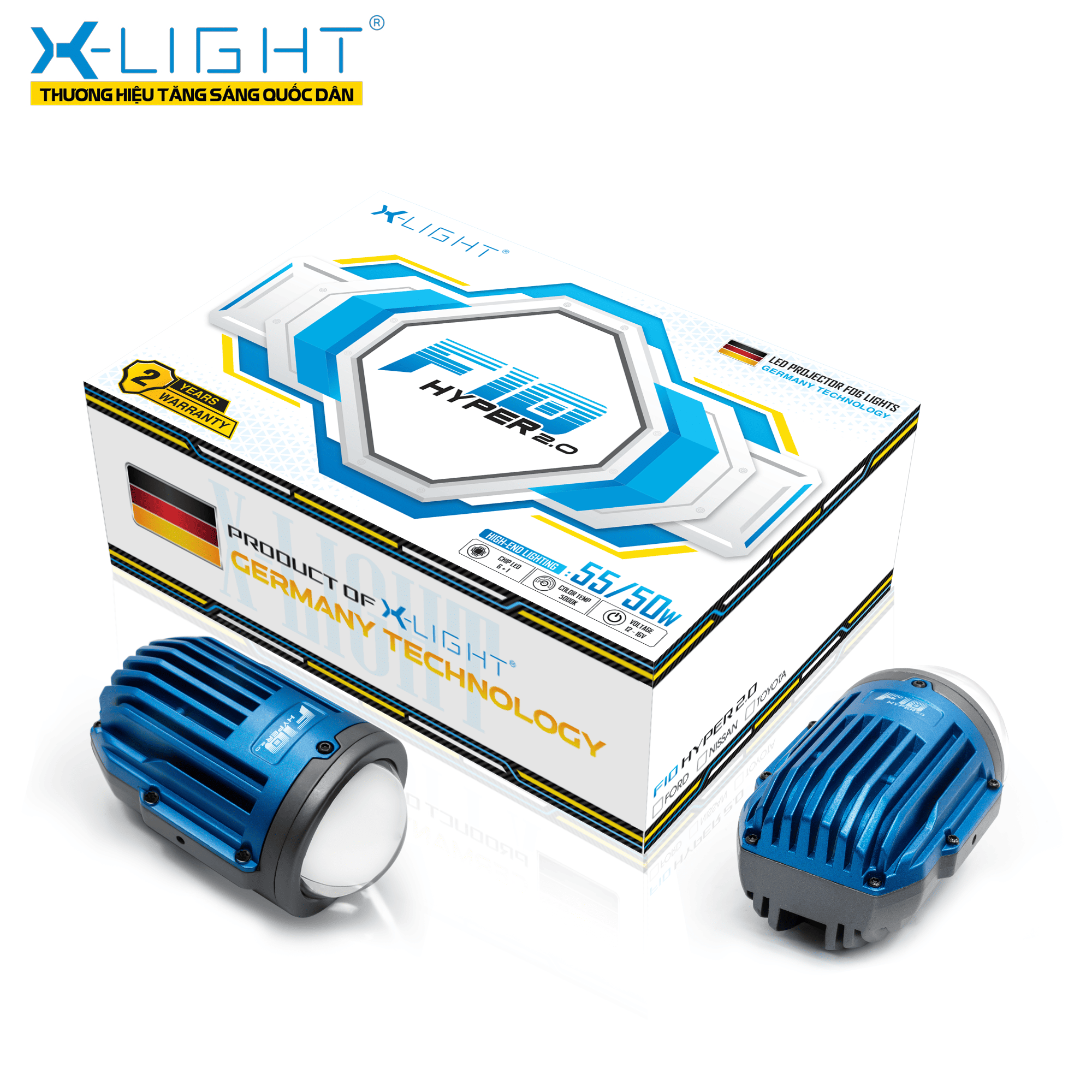 BI GẦM X-LIGHT F10 HYPER 2.0