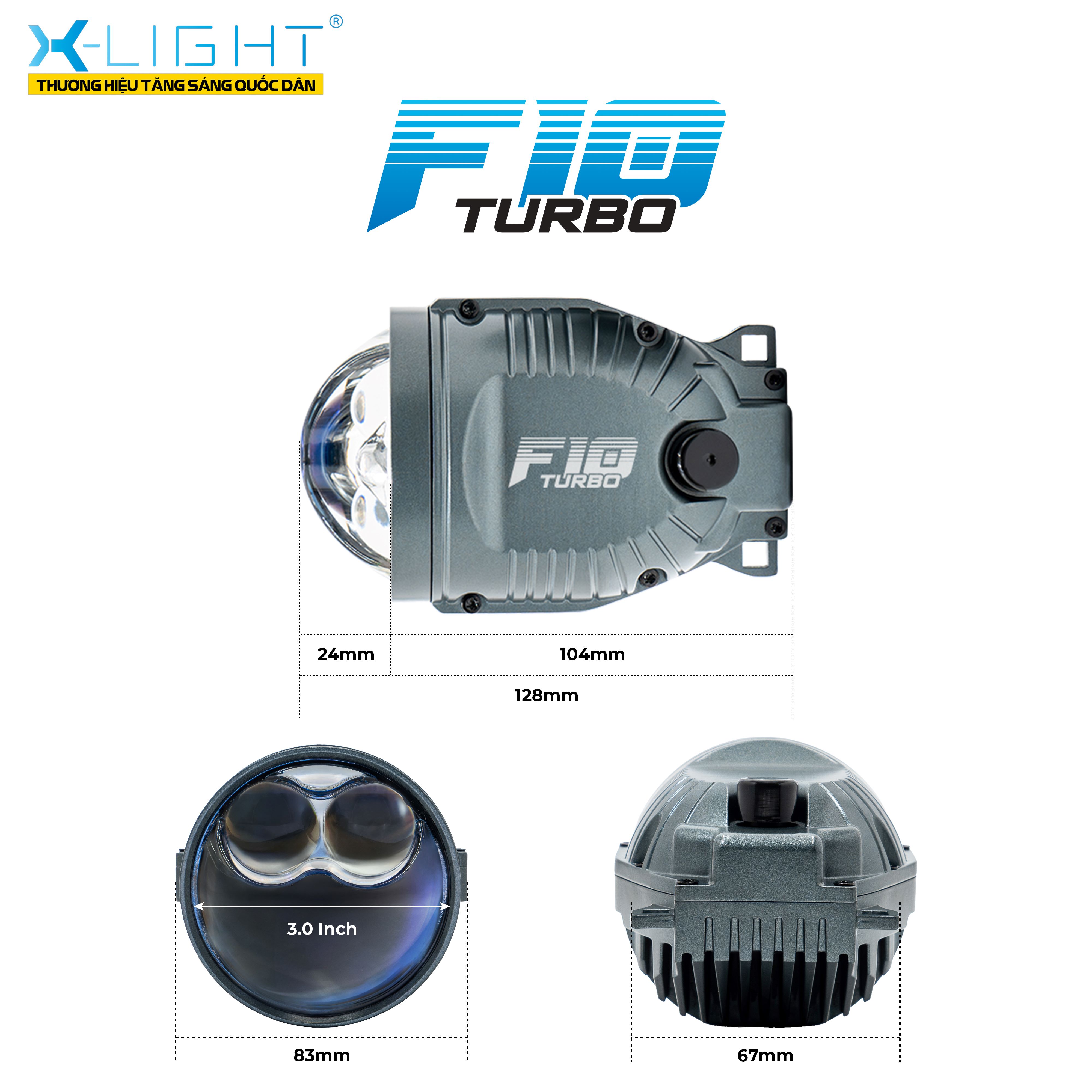 BI GẦM X-LIGHT F10 TURBO 24V