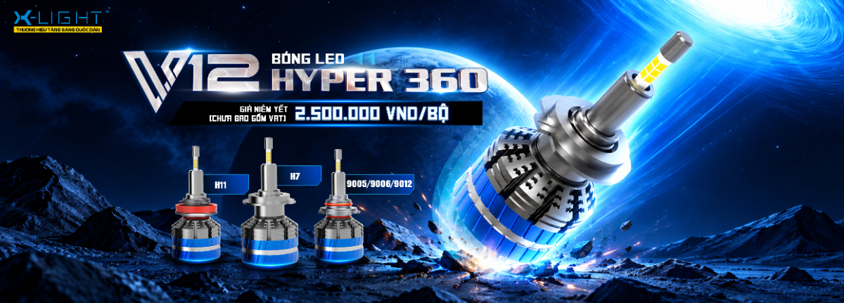 BÓNG LED X-LIGHT V12 HYPER 360