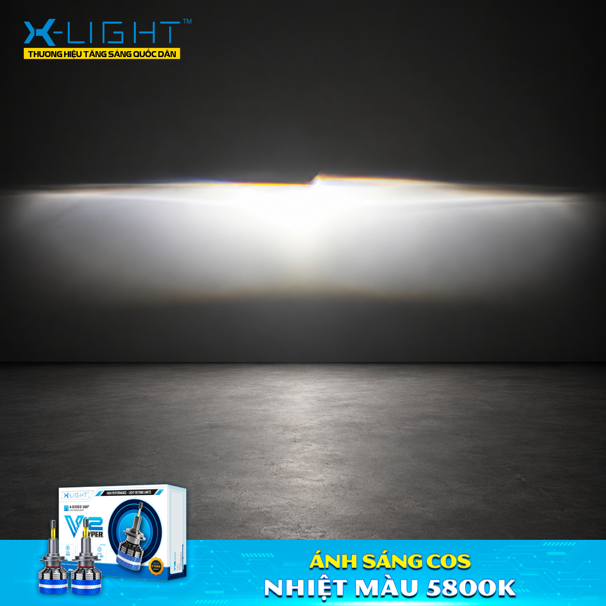 BÓNG LED X-LIGHT V12 HYPER 360