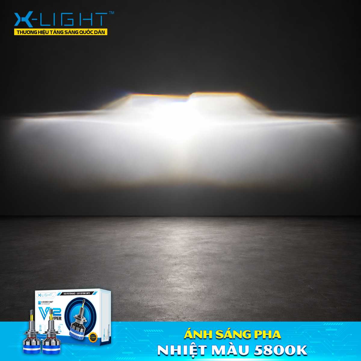 BÓNG LED X-LIGHT V12 HYPER 360