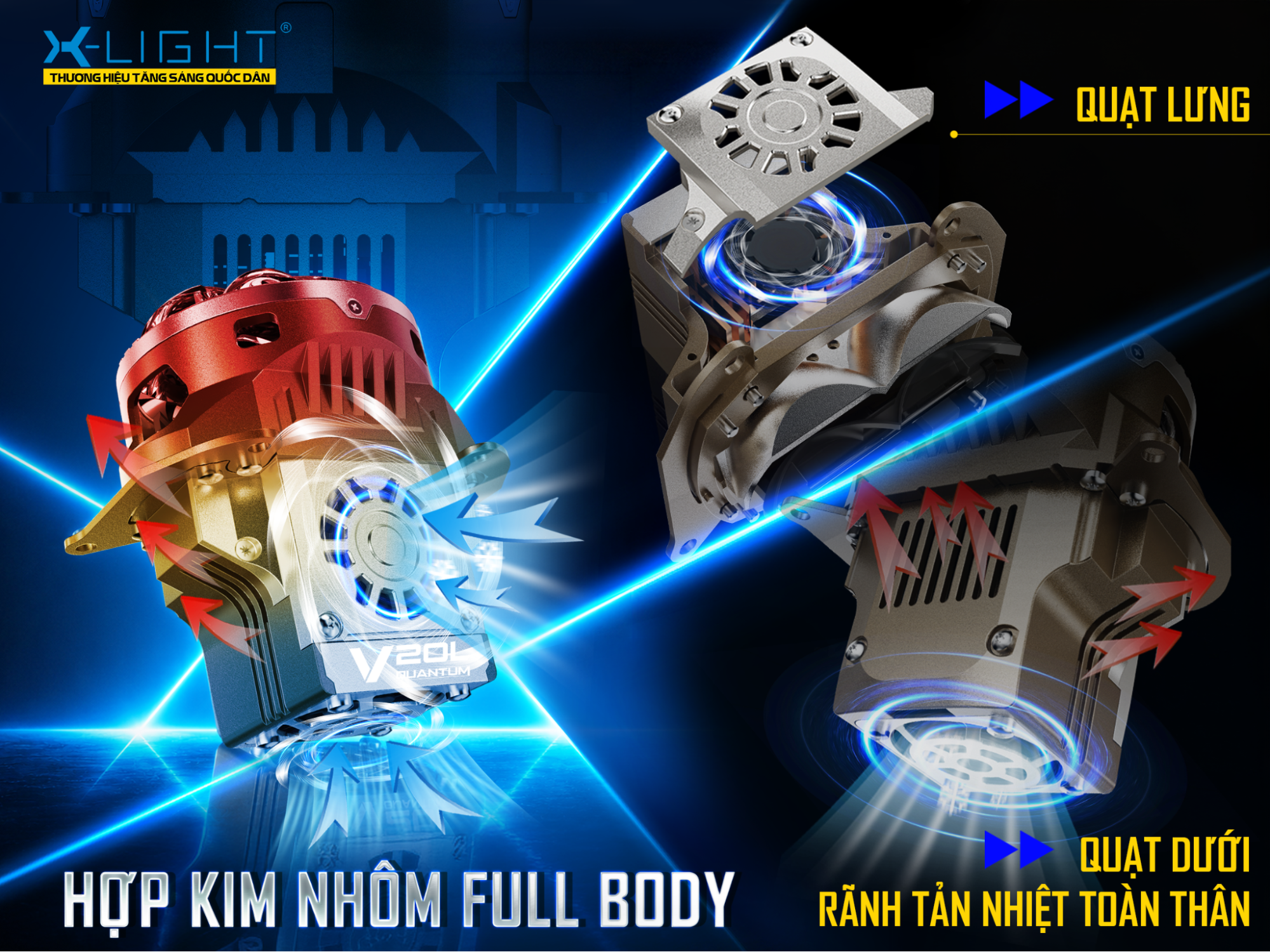 Hệ thống tản nhiệt tối ưu giúp sản phẩm hoạt động bền bỉ