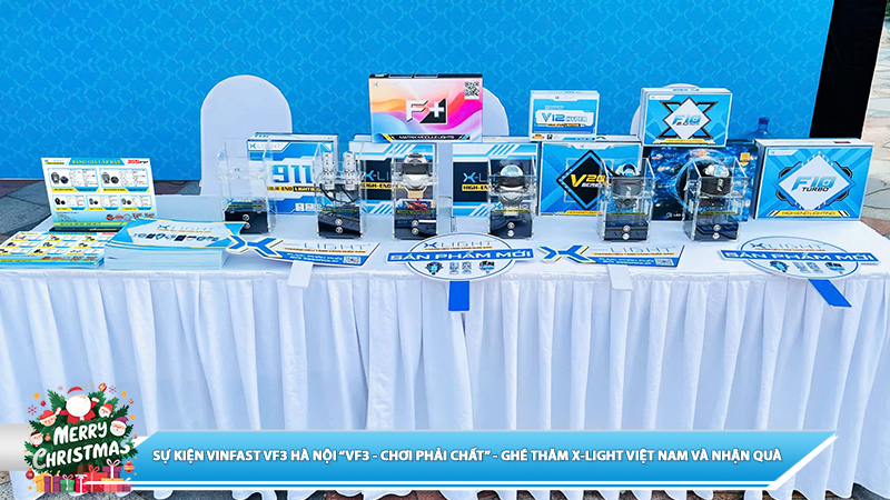 SỰ KIỆN VINFAST VF3 HÀ NỘI “VF3 - CHƠI PHẢI CHẤT” - GHÉ THĂM X-LIGHT VIỆT NAM VÀ NHẬN QUÀ