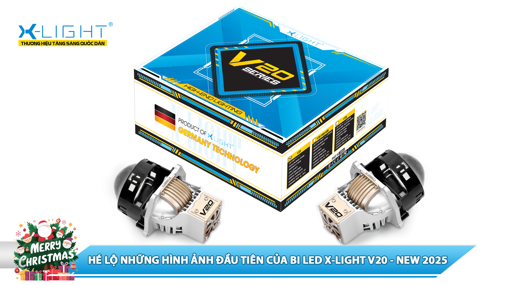 HÉ LỘ THÔNG TIN BI LED X-LIGHT V20 - NEW 2025