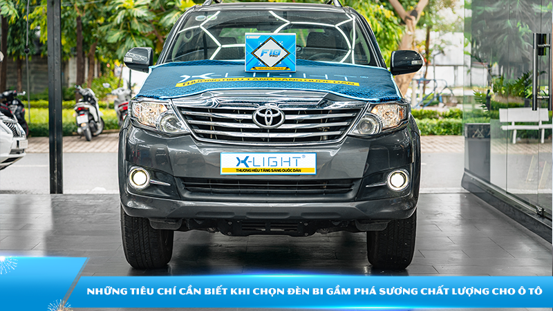 Những tiêu chí cần biết khi chọn đèn bi gầm phá sương chất lượng cho ô tô