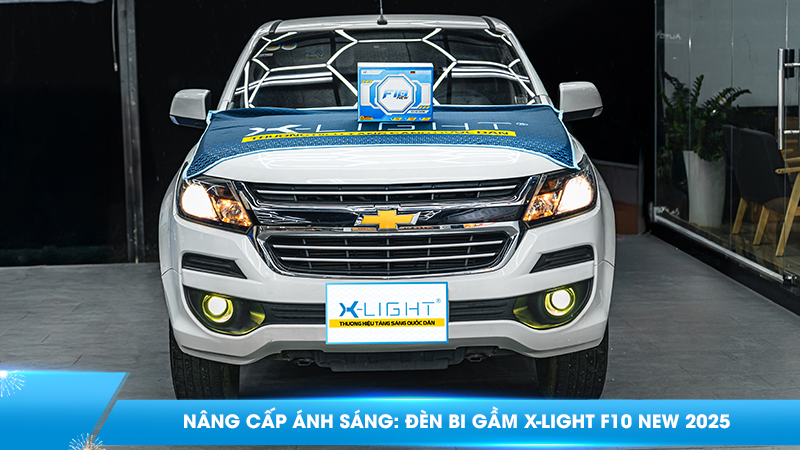 Nâng cấp ánh sáng: Đèn bi gầm X-Light F10 New 2025 và những dòng xe tương thích