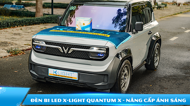 Đèn bi LED X-Light Quantum X - Nâng cấp đèn xe và những dòng xe tương thích