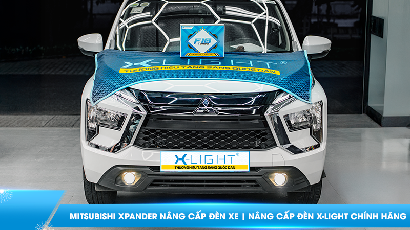 Mitsubishi Xpander nâng cấp đèn xe | Nâng cấp đèn X-Light chính hãng