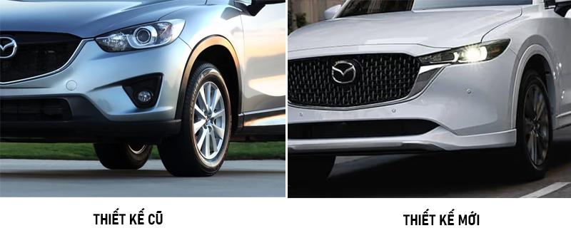 Phong cách thiết kế qua từng phiên bản của Mazda CX-5