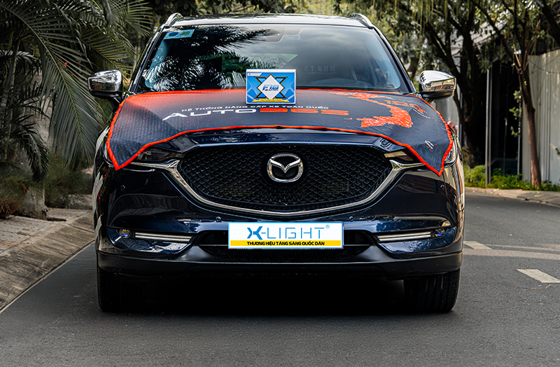 Mazda CX-5 nâng cấp đèn bi gầm F10 2.0 inch