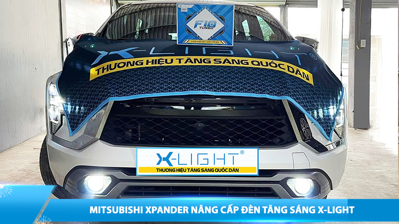 Mitsubishi Xpander nâng cấp đèn tăng sáng X-Light