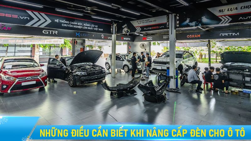 Những điều cần biết khi nâng cấp đèn ô tô