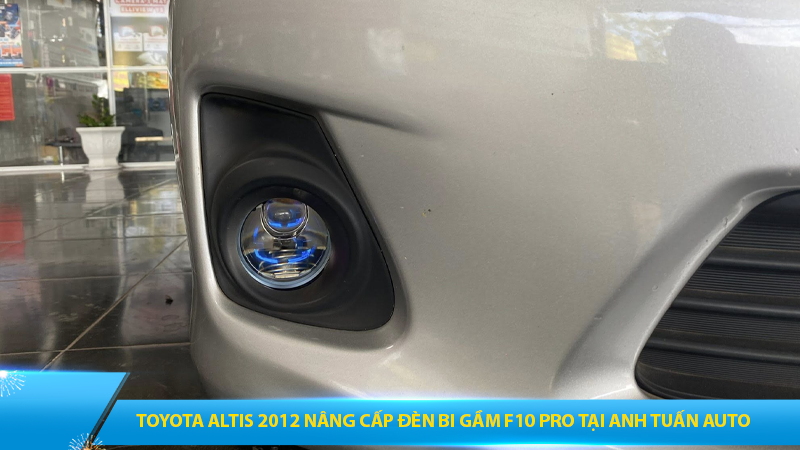 Toyota Altis 2012 nâng cấp đèn bi gầm F10 Pro tại Anh Tuấn Auto