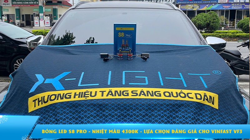 Bóng LED S8 Pro bản nhiệt màu 4300K - Lựa chọn đáng giá cho VinFast VF3