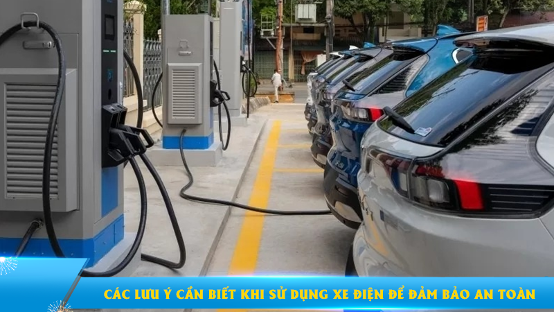 Các lưu ý cần biết khi sử dụng xe điện để đảm bảo an toàn