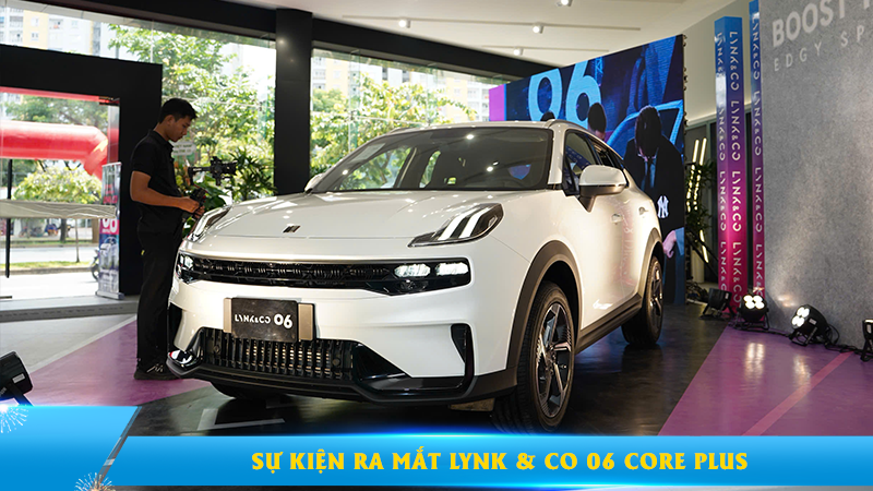 Nhìn lại những khoảnh khắc tại sự kiện ra mắt Lynk & Co 06 Core Plus - Gian hàng X-Light thu hút lượng quan tâm lớn