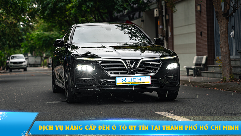 Dịch vụ nâng cấp đèn ô tô uy tín tại thành phố Hồ Chí Minh