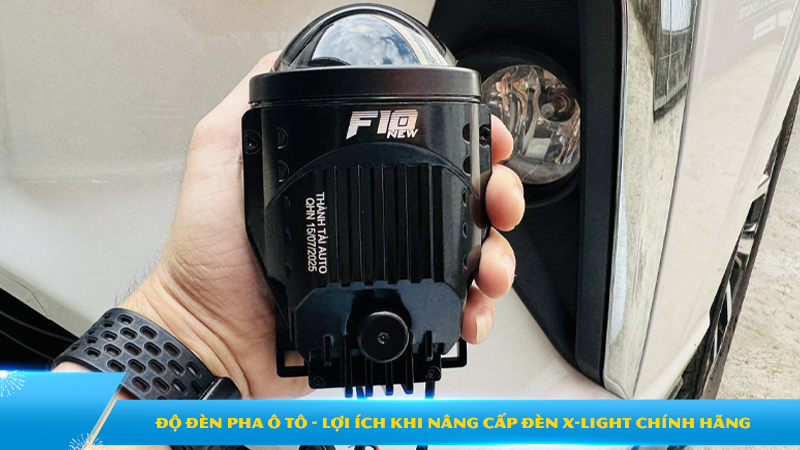 Nâng cấp đèn pha ô tô - Lợi ích khi nâng cấp đèn X-Light chính hãng