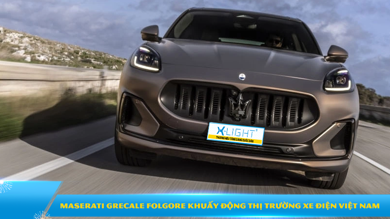 Maserati có thể khuấy động thị trường xe điện Việt Nam với dòng xe Grecale Folgore trong thời gian sắp tới