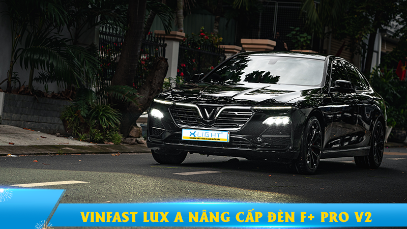 Lux A nâng cấp đèn F+ Pro - Combo 3 cặp đèn nâng tầm ánh sáng vượt trội