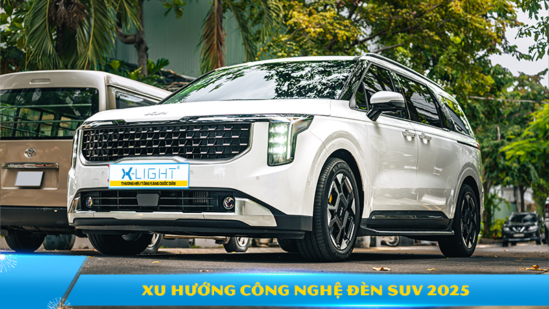 Xu hướng công nghệ đèn SUV 2025 - Khi ánh sáng trở thành trợ thủ thông minh