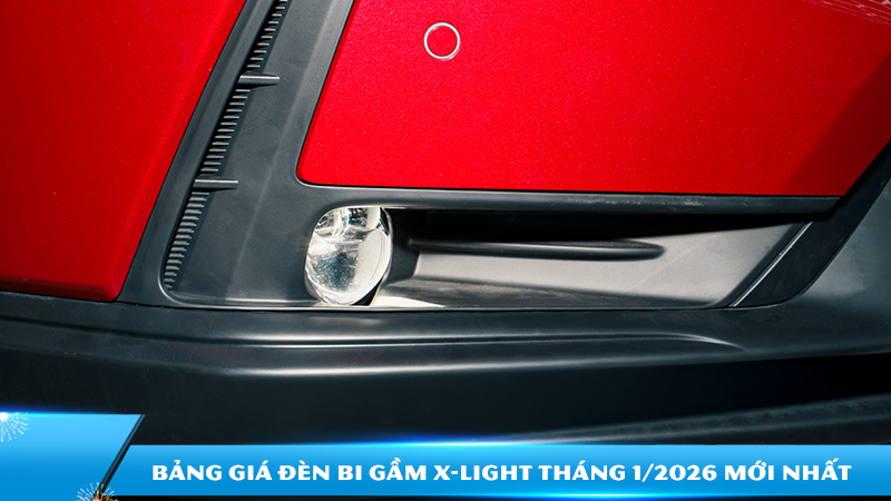 Bảng giá đèn bi gầm X-Light tháng 2/2026 mới nhất