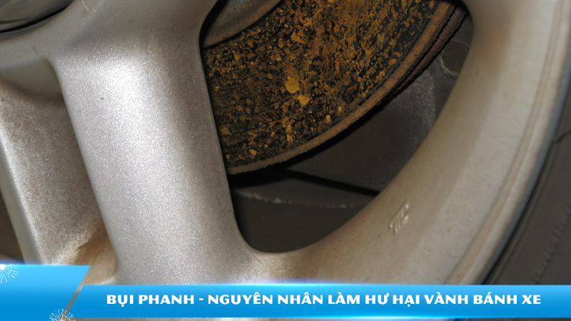 Bụi phanh - Nguyên nhân âm thầm làm hư hại đến bánh xe mà nhiều người xem nhẹ