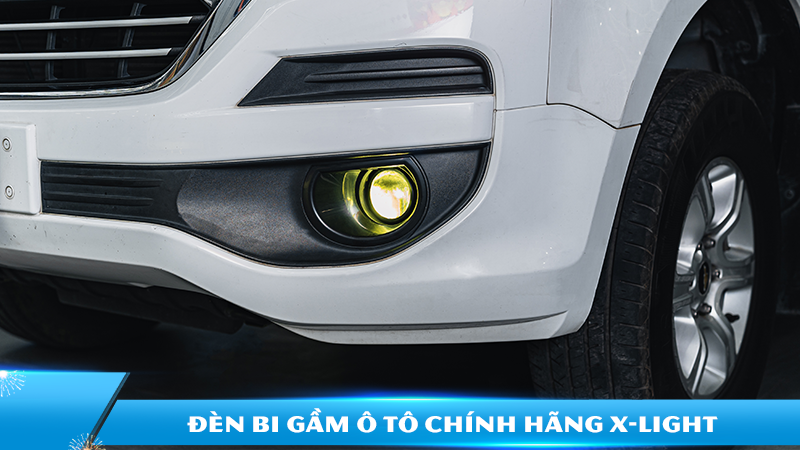 Đèn bi gầm ô tô chính hãng X-Light | Giải pháp tăng sáng an toàn khi đi mưa sương mù