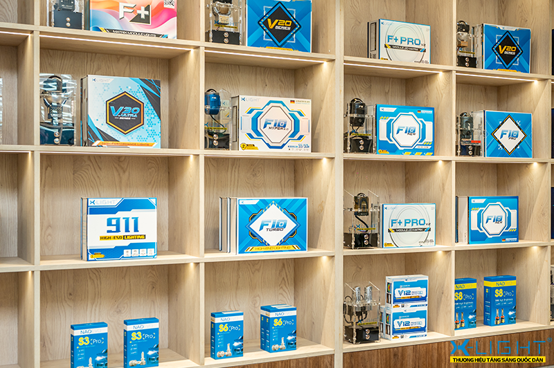 Đèn chiếu sáng X-Light chính hãng phù hợp cho Mazda 3