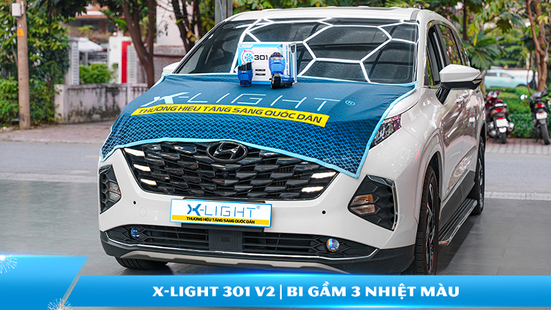 X-Light 301 V2 | Bi Gầm 3 nhiệt màu - Một bộ đèn, ba giải pháp cho mọi loại điều kiện thời tiết Việt Nam