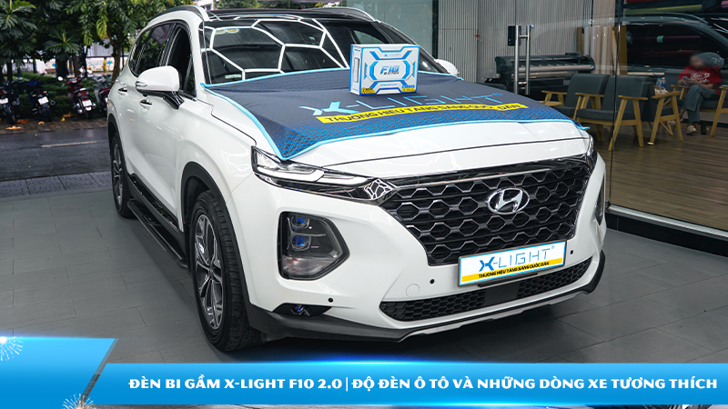 Đèn bi gầm X-Light F10 2.0 | Độ đèn ô tô và những dòng xe tương thích