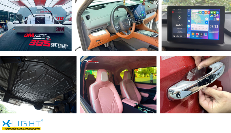 Bên cạnh độ đèn, Sơn Phạm Auto còn rất nhiều dịch vụ nâng cấp và chăm sóc ô tô chất lượng khác