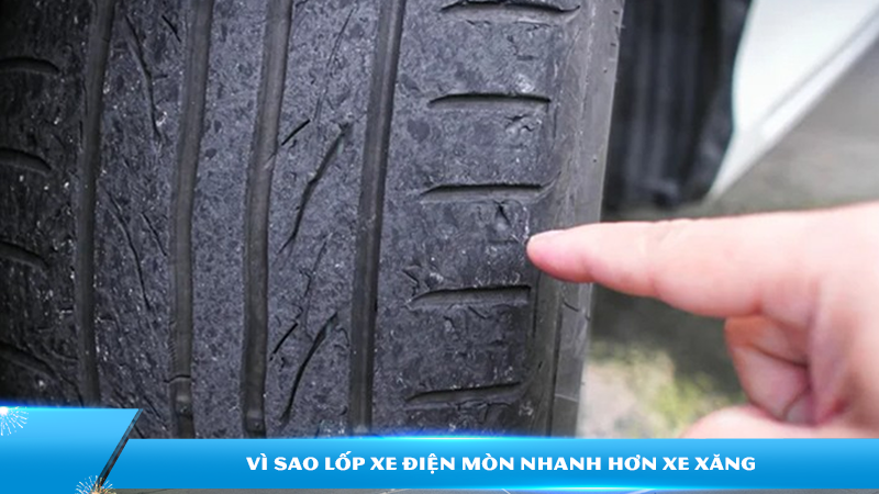 Vì sao lốp xe điện mòn nhanh hơn xe xăng? Nguyên nhân và cách hạn chế