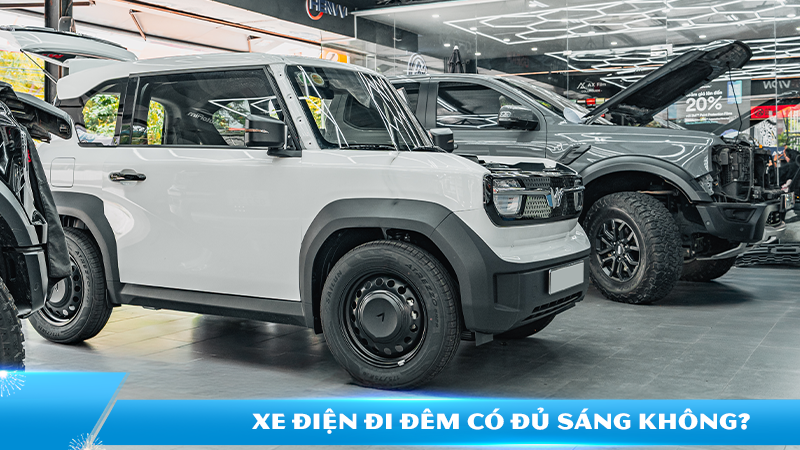 Xe điện đi đêm có đủ sáng không? Những điều cần biết để cải thiện tầm nhìn