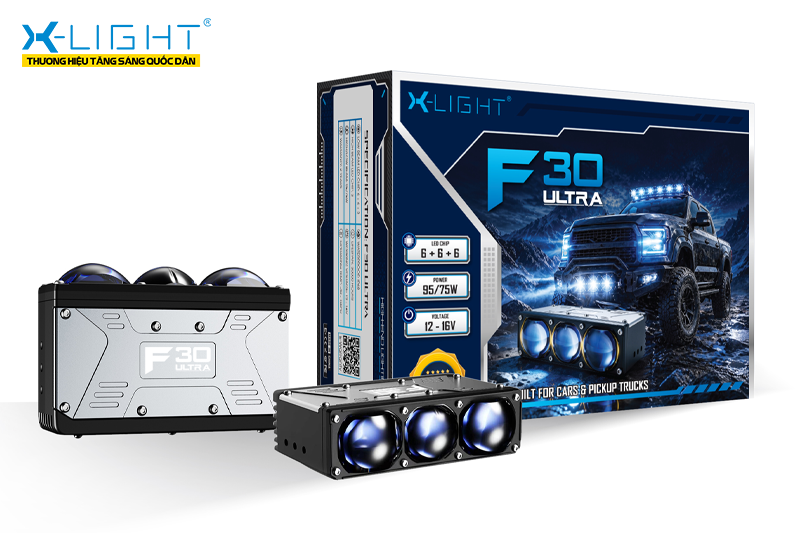 đèn gầm dạng rời X-Light F30 Ultra