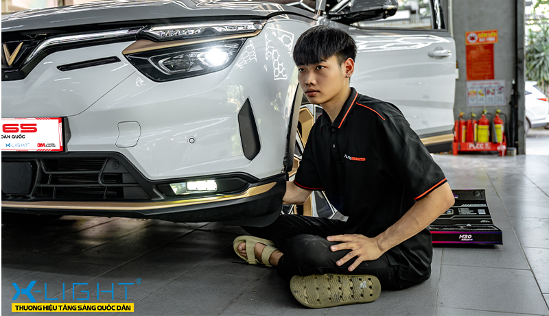 lắp đặt X-Light F30 Ultra 